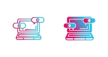 Infected Message Vector Icon
