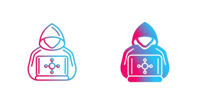 Hacker Vector Icon