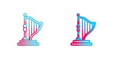 Harp Vector Icon