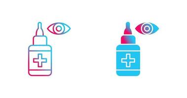 Eye Drop Vector Icon