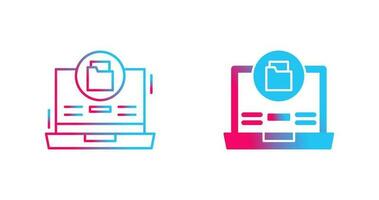 Data Storage Vector Icon