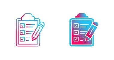 Checklist Vector Icon