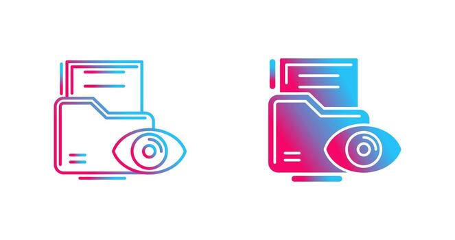 icono de vector de visualización de datos