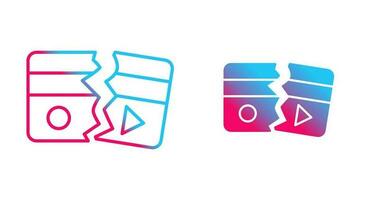 Broken Vector Icon