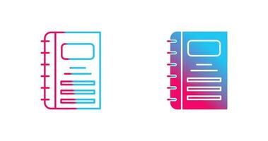 Notebook Vector Icon