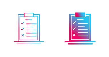 Checklist Vector Icon