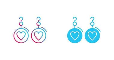 Earrings Vector Icon