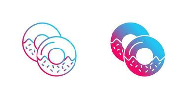 icono de vector de donut