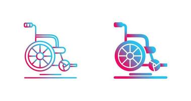 Wheel Chair Vector Icon