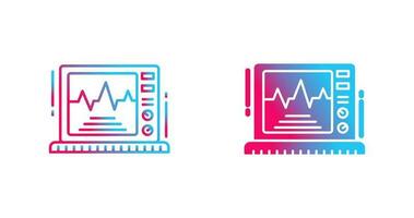 Ekg Monitor Vector Icon