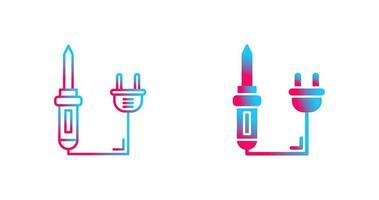 Soldering Iron Vector Icon