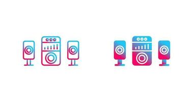 Sound System Vector Icon