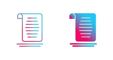 Document Vector Icon