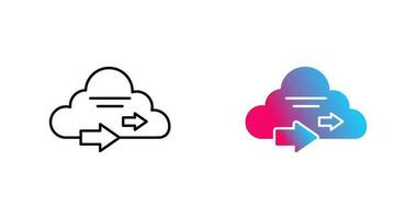 Cloud Computing Vector Icon