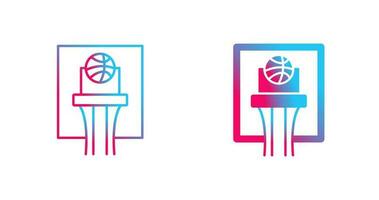 icono de vector de baloncesto