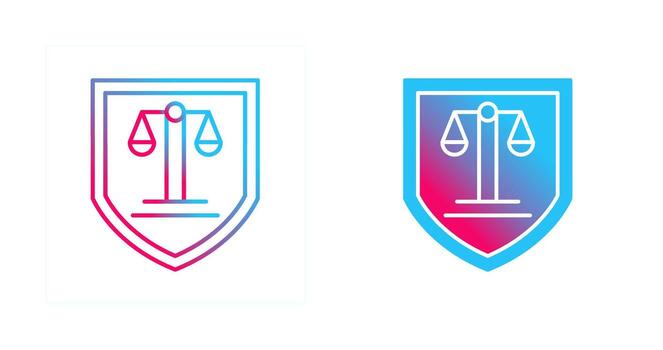 icono de vector de escudo