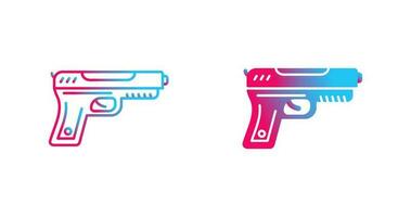 icono de vector de pistola