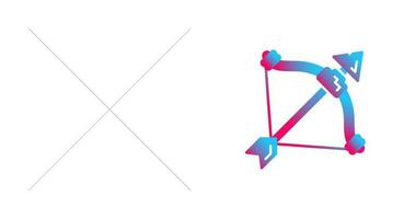 icono de vector de ballesta