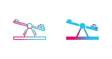 Seesaw Vector Icon