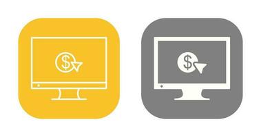 Unique Pay Per Click Vector Icon