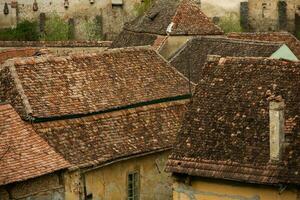 Biertan a very beautiful medieval village in Transylvania, Romania. A historical town in Romania that has preserved the Frankish and Gothic architectural style. Travel photo. photo