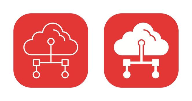 Internet Cloud Vector Icon