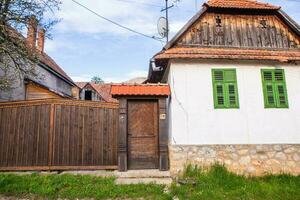 Rimetea is a small village located in Transylvania, Romania. It is situated in the Apuseni Mountains and is known for its picturesque setting and well preserved Hungarian architectural style. photo