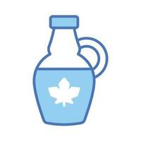 Customizable vector of maple syrup in modern style, ready to use icon