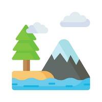 Get hold on this beautifully designed icon of nature in modern style vector