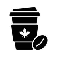 obtener sostener en esta hermosamente diseñado icono de café taza en editable estilo vector