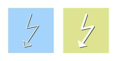 Unique Flash Vector Icon