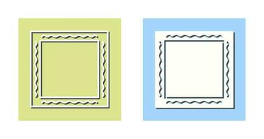 Unique Frame Vector Icon