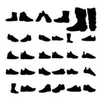 shoes vector fashion, sport, street, different style