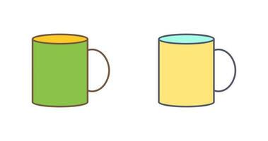 icono de vector de taza de café