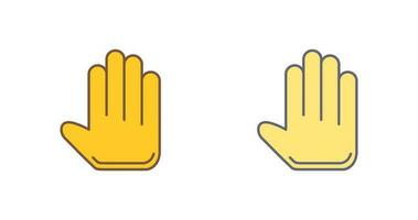 Unique Hold Vector Icon