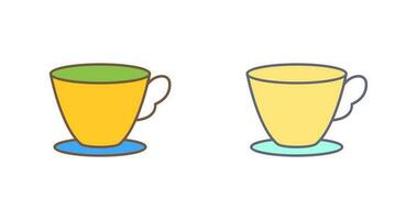 icono de vector de taza de té