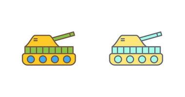 icono de vector de tanque