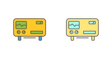 Oscillscope Vector Icon