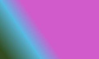 Design simple army green,cyan and pink gradient color illustration background photo