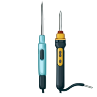 Soldering iron transparent background, png