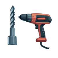 Drill machine transparent background, png