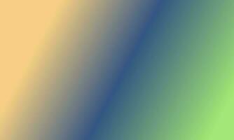 Design simple navy blue,peach and green gradient color illustration background photo