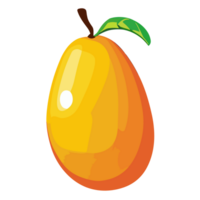 mango transparent bakgrund,ai generativ png