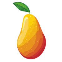 mango transparent bakgrund,ai generativ png