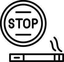 Stop Vector Icon Design