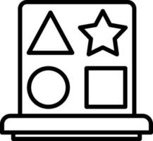 Shape toy Vector Icon Design
