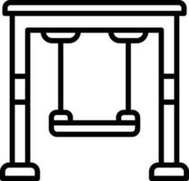 Swing Vector Icon Design