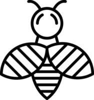 ortografía abeja vector icono diseño