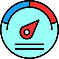 Meter Vector Icon Design