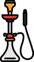 diseño de icono de vector de cachimba